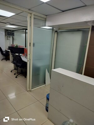 Team Area in  Office Space at Savvy Shapath V, Prahlad Nagar – for Rent