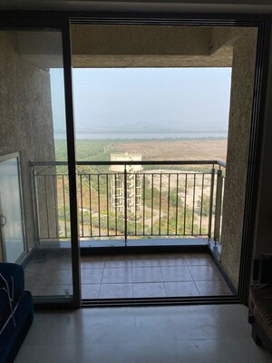 Balcony in 3 BHK Apartment at Lodha Splendora, Ghodbunder Road – for Rent