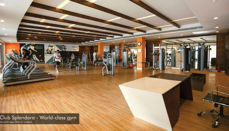 Gym, lodha-splendora 3 Bedroom 1100 Sq.Ft. Apartment In Ghodbunder Road Thane 10263307