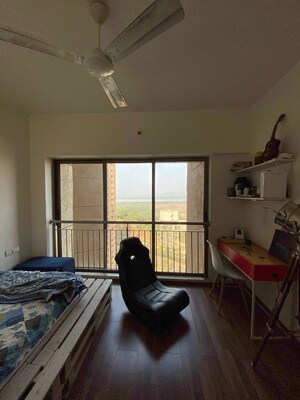 Living Room in 3 BHK Apartment at Lodha Splendora, Ghodbunder Road – for Rent