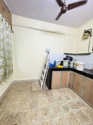 Kitchen in 1 BHK Apartment at Champak Apartment 59, Vasant Vihar – for Rent