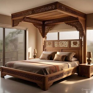 Master Bedroom in 5 BHK Villa at Bidadi – for Sale