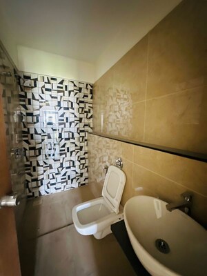 Bathroom in 3 BHK Apartment at Legacy Woods, Ravet – for Rent