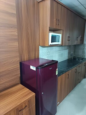 Kitchen in 1 BHK Apartment at Paramount Golfforeste, Zeta I Greater Noida – for Rent