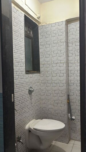 Bathroom in 1 BHK Apartment at Bhakti Heights Tilak Nagar, Tilak Nagar – for Rent