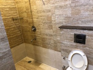 Bathroom in 3 BHK Builder Floor at Palam Vihar Residents Association, Palam Vihar – for Rent