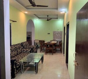Living Room in 3 BHK Apartment at Hazratganj – for Rent