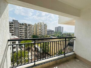Balcony in 3 BHK Apartment at Unique K Shire, Punawale – for Rent