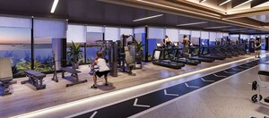 Gym in 4 BHK Apartment at Kabra Dvayam, Worli – for Sale