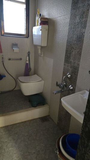 Master Bedroom in 1 BHK Apartment at Jeevan Vihar CHS, Bhandup East – for Sale