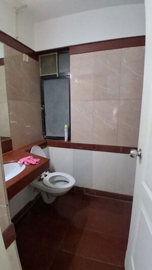Bathroom in 3 BHK Apartment at Shikhar Kunj Malad, Malad East – for Rent