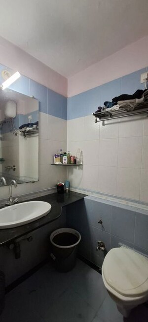 Bathroom in 3 BHK Apartment at Neelkanth Gardens, Chembur – for Rent