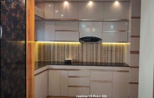 Kitchen in 3 BHK Apartment at Omaxe The Palace, Gomti Nagar – for Rent
