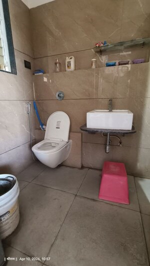 Bathroom in 2 BHK Apartment at Shree Sonigara Signature Ritz, Thergaon – for Sale