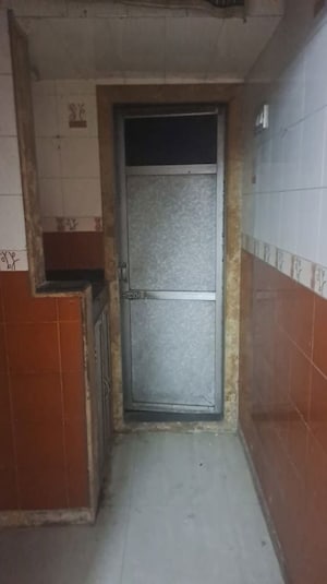 Bathroom in 1 RK Apartment at Rachna CHS, Bhandup East – for Rent