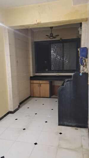 Kitchen in 1 RK Apartment at Rachna CHS, Bhandup East – for Rent
