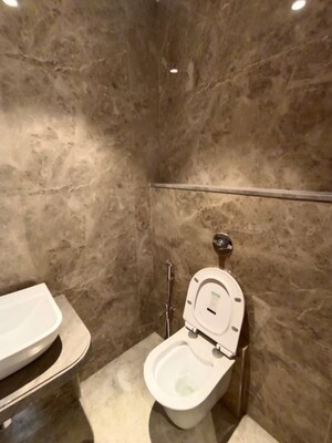 Bathroom in 3 BHK Apartment at Ekta Crest, Chembur – for Rent