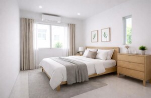 Bedroom in 2 BHK Apartment at Adarsh Greens Phase 2, Kogilu – for Sale