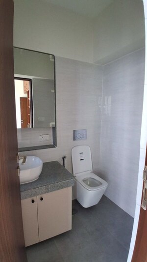 Bathroom in 2 BHK Apartment at Dynamix Divum, Malad East – for Rent