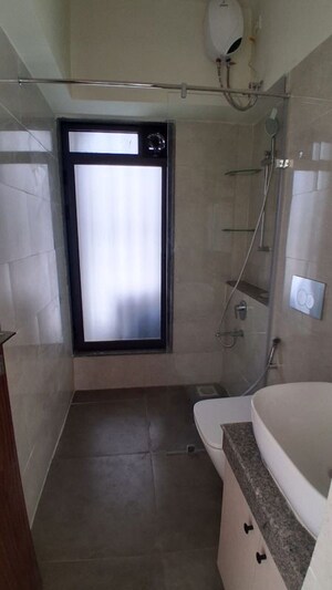 Bathroom in 2 BHK Apartment at Dynamix Divum, Malad East – for Rent