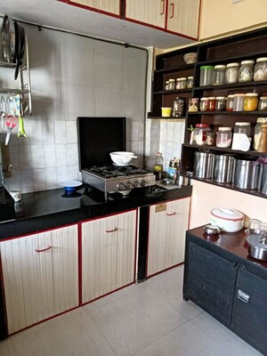 Kitchen in 1 BHK Apartment at Matoshree Chayya, Bhandup East – for Rent