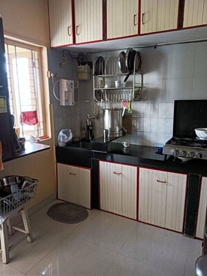 Kitchen in 1 BHK Apartment at Matoshree Chayya, Bhandup East – for Rent