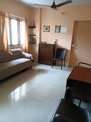 Living Room in 1 BHK Apartment at Matoshree Chayya, Bhandup East – for Rent