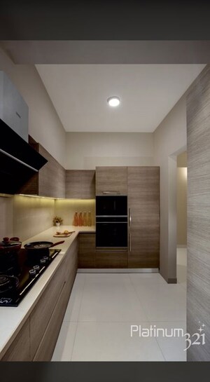 Kitchen in 4 BHK Apartment at M R Platinum 321, Raj Nagar Extension – for Sale