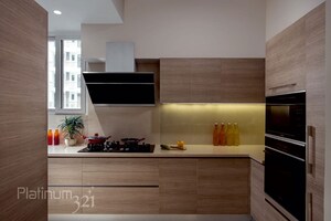 Kitchen in 4 BHK Apartment at M R Platinum 321, Raj Nagar Extension – for Sale