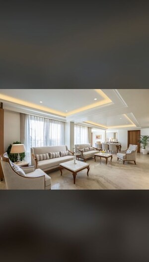 Living Room in 4 BHK Apartment at M R Platinum 321, Raj Nagar Extension – for Sale