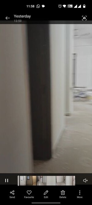 Building Lobby in 3 BHK Apartment at Omaxe Royal Residency Faridabad, Sector 79 – for Rent