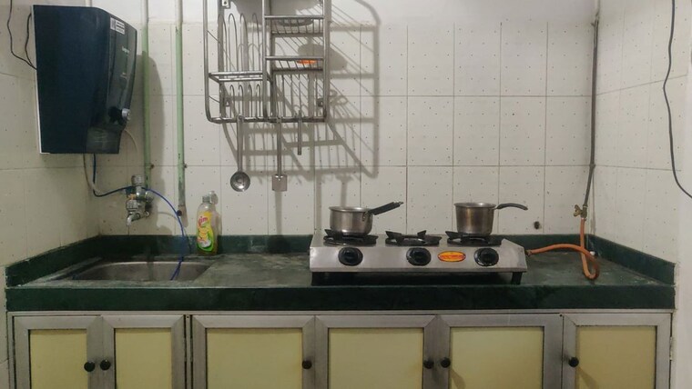 Kitchen, ekta-chs-ltd 1 Bedroom 400 Sq.Ft. Apartment In Gokuldham Colony Mumbai 10263673