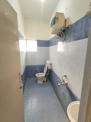 Bathroom in 1 BHK Builder Floor at Lb Shastri Nagar – for Rent