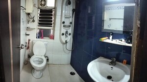 Bathroom in 2 BHK Apartment at South City Garden, B L Saha Road – for Rent