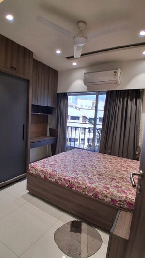 Bedroom in 2 BHK Apartment at Harasiddh Viraaj, Malad East – for Rent