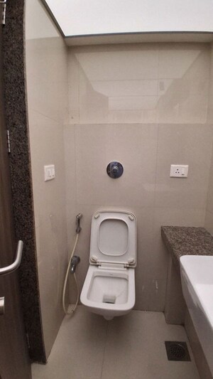 Bathroom in 2 BHK Apartment at Harasiddh Viraaj, Malad East – for Rent