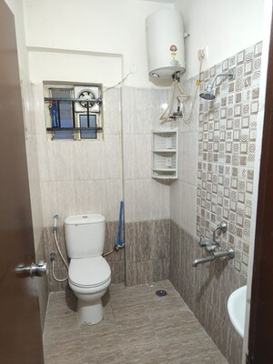 Bathroom in 2 BHK Apartment at Fortuna White Wings, Basavanagar – for Rent