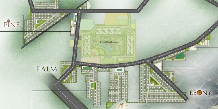 Master Plan, m3m-antalya-hills 3.5 Bedroom 1660 Sq.Ft. Builder Floor In Sector 79 Gurgaon 10263737