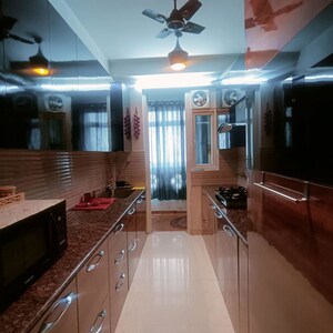 Kitchen in 3 BHK Apartment at Radhey Krishna Casa Green I, Sector 16 Greater Noida – for Rent