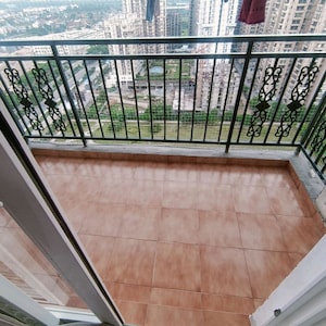 Balcony in 3 BHK Apartment at Radhey Krishna Casa Green I, Sector 16 Greater Noida – for Rent