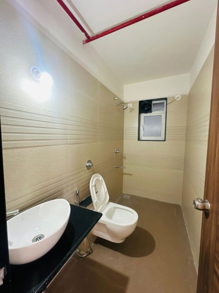 Bathroom, veddant-ganesh-bella-rossa-phase-2 3 Bedroom 993 Sq.Ft. Apartment In Punawale Pune 10263789