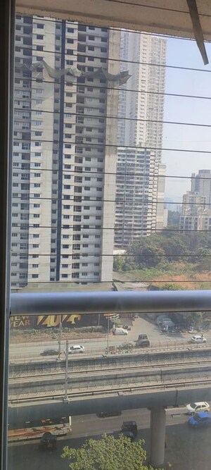 Balcony in 2 BHK Apartment at Neelyog Virat, Malad East – for Rent