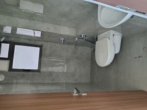 Bathroom in 2 BHK Apartment at Sheth Auris Bliss, Malad West – for Rent
