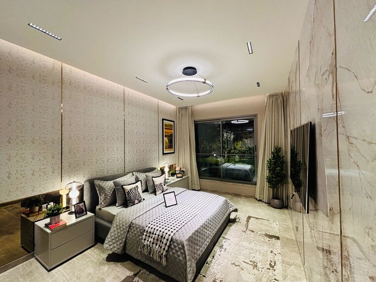 Bedroom, embassy-citadel 4 Bedroom 2170 Sq.Ft. Apartment In Worli Mumbai 10263552