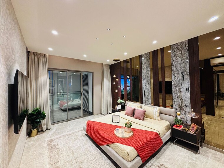 Bedroom, embassy-citadel 4 Bedroom 2170 Sq.Ft. Apartment In Worli Mumbai 10263552