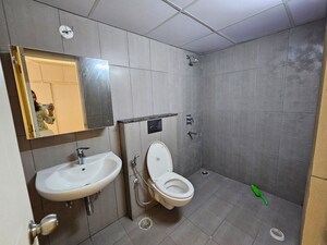 Bathroom in 2 BHK Apartment at Mahaveer Celesse, Hunasamaranahalli – for Rent
