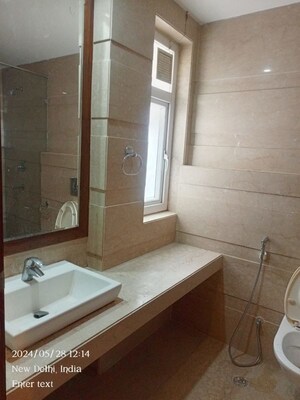 Bathroom in 4 BHK Builder Floor at Greater Kailash ii – for Rent
