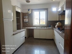 Kitchen in 4 BHK Builder Floor at Greater Kailash ii – for Rent