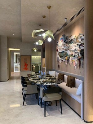 Team Area in 3 BHK Apartment at Runwal Raaya, Worli – for Sale