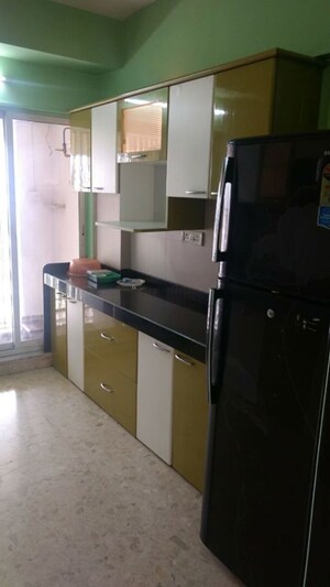 Kitchen in 3 BHK Apartment at The Wadhwa Anmol Pride, Goregaon West – for Rent